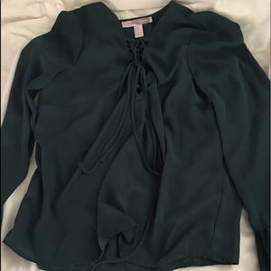 tie down long sleeve shirt